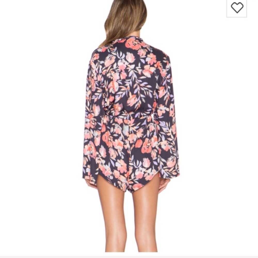 Somedays Lovin Boho Festival Floral Romper - Picture 3 of 8